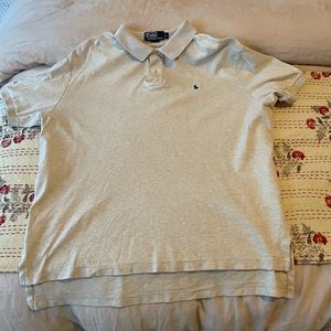 Large, white/beige polo